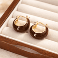 Hoop Earrings 18K Gold Plated
